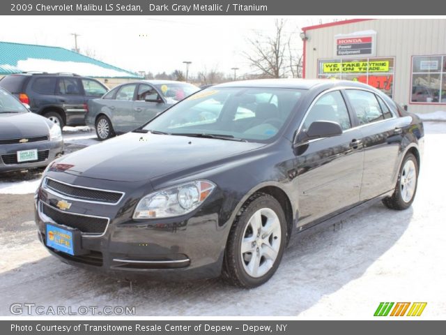 2009 Chevrolet Malibu LS Sedan in Dark Gray Metallic
