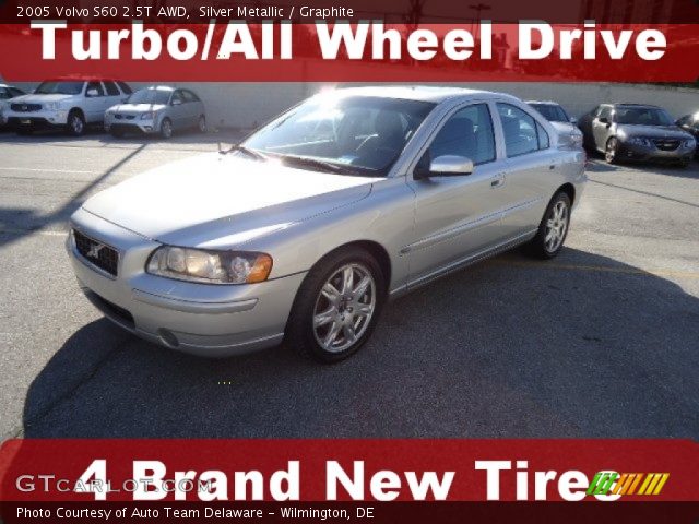 2005 Volvo S60 2.5T AWD in Silver Metallic