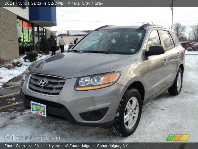 2011 Hyundai Santa Fe GLS AWD in Mineral Gray