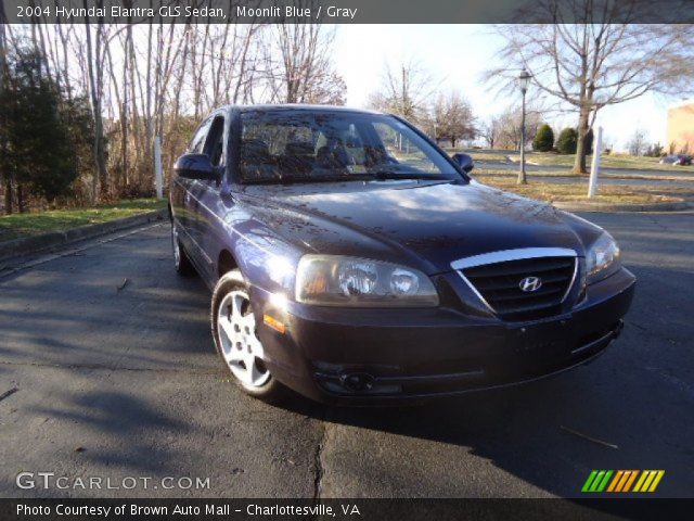 2004 Hyundai Elantra GLS Sedan in Moonlit Blue