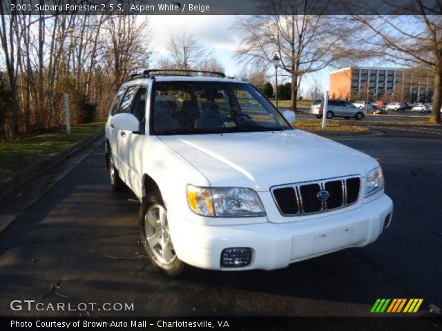 2001 Subaru Forester 2.5 S in Aspen White