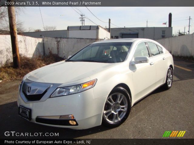 2009 Acura TL 3.5 in White Diamond Pearl