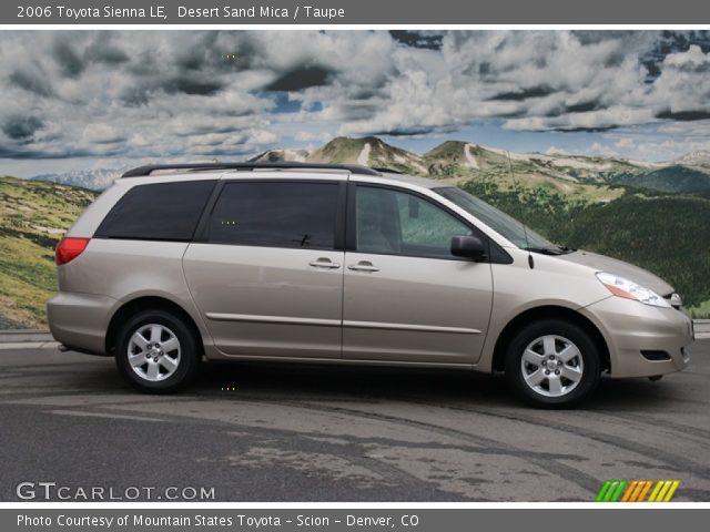 2006 Toyota Sienna LE in Desert Sand Mica