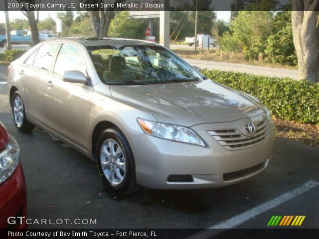 2009 Toyota Camry LE in Desert Sand Metallic