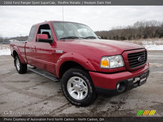 2009 Ford Ranger Sport SuperCab in Redfire Metallic