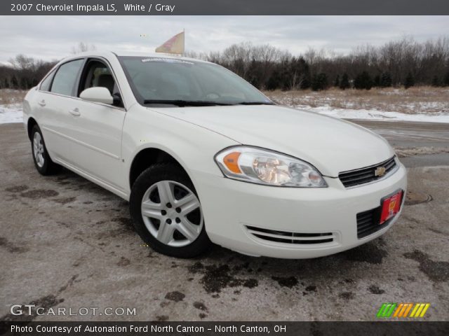 2007 Chevrolet Impala LS in White