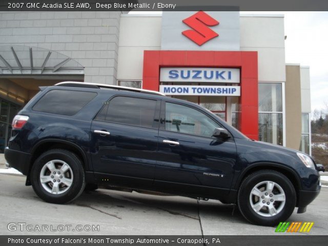 2007 GMC Acadia SLE AWD in Deep Blue Metallic