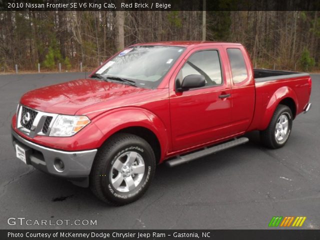 2010 Nissan Frontier SE V6 King Cab in Red Brick