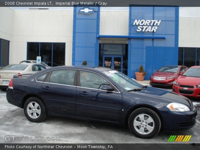 2008 Chevrolet Impala LT in Imperial Blue Metallic