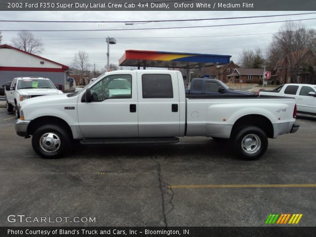 2002 Ford F350 Super Duty Lariat Crew Cab 4x4 Dually in Oxford White
