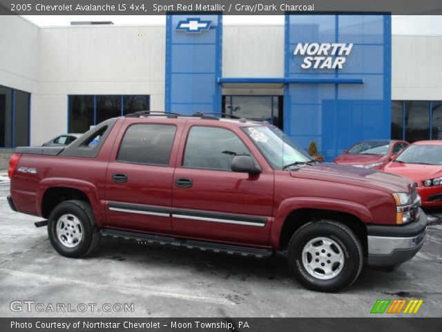 2005 Chevrolet Avalanche LS 4x4 in Sport Red Metallic