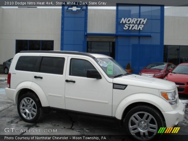 2010 Dodge Nitro Heat 4x4 in Stone White