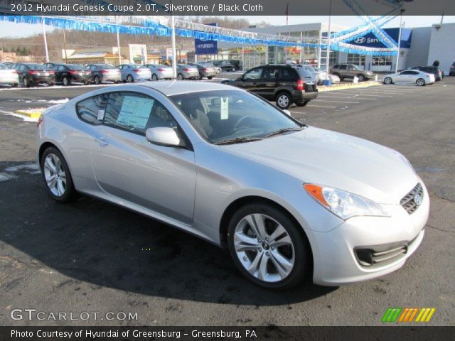 2012 Hyundai Genesis Coupe 2.0T in Silverstone