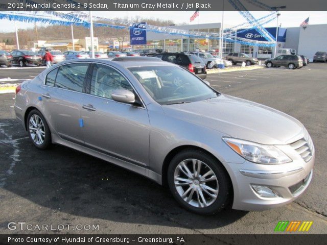 2012 Hyundai Genesis 3.8 Sedan in Titanium Gray Metallic