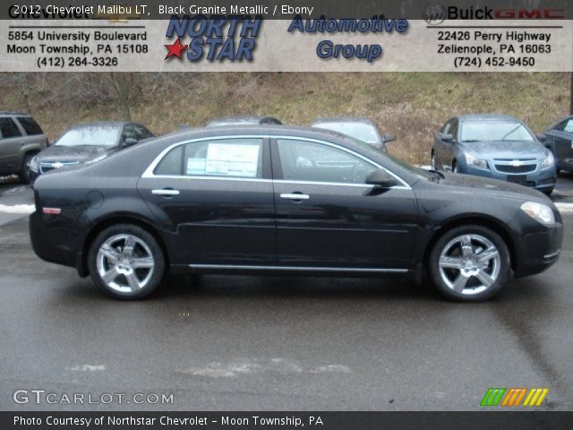 2012 Chevrolet Malibu LT in Black Granite Metallic