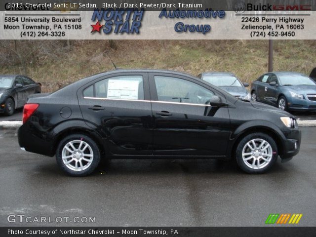 2012 Chevrolet Sonic LT Sedan in Black