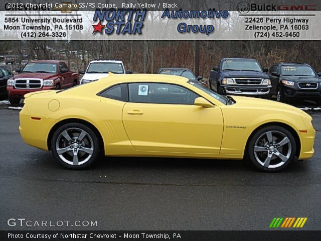 2012 Chevrolet Camaro SS/RS Coupe in Rally Yellow