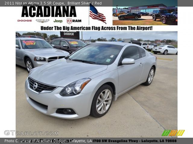 2011 Nissan Altima 3.5 SR Coupe in Brilliant Silver