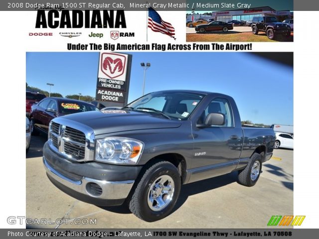 2008 Dodge Ram 1500 ST Regular Cab in Mineral Gray Metallic