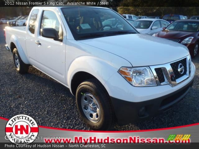 2012 Nissan Frontier S King Cab in Avalanche White