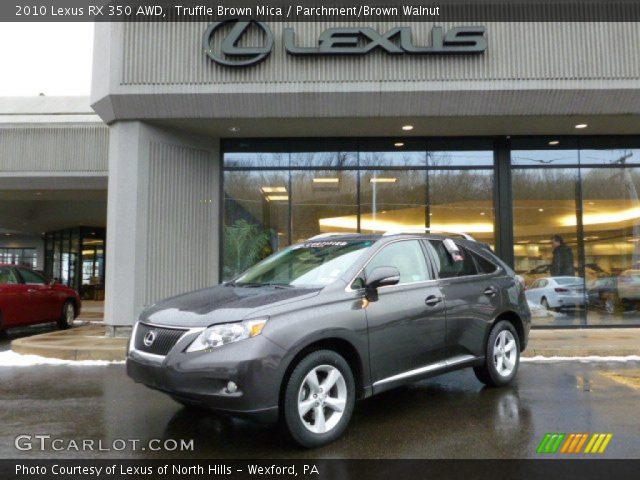 2010 Lexus RX 350 AWD in Truffle Brown Mica
