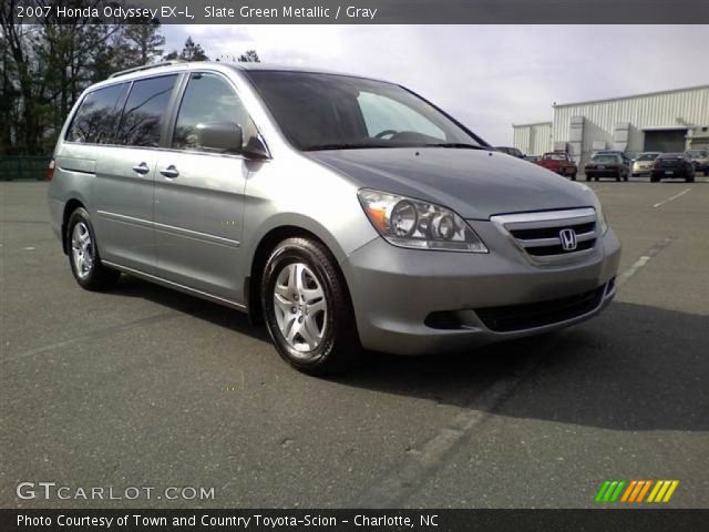 2007 Honda Odyssey EX-L in Slate Green Metallic