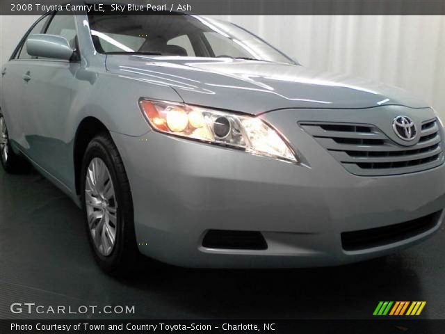 2008 Toyota Camry LE in Sky Blue Pearl