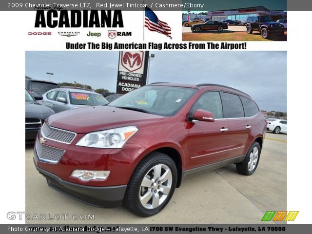 2009 Chevrolet Traverse LTZ in Red Jewel Tintcoat