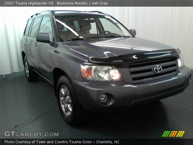 2007 Toyota Highlander V6 in Bluestone Metallic