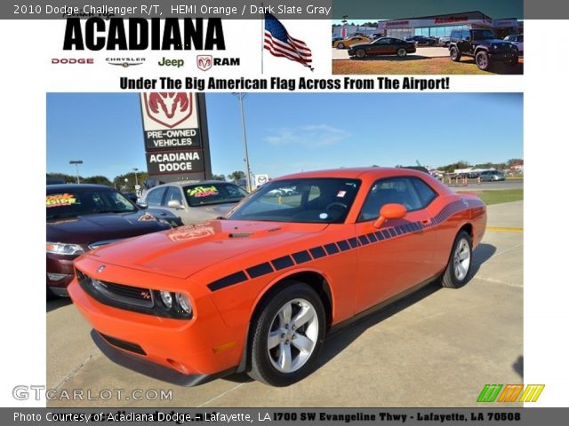 2010 Dodge Challenger R/T in HEMI Orange