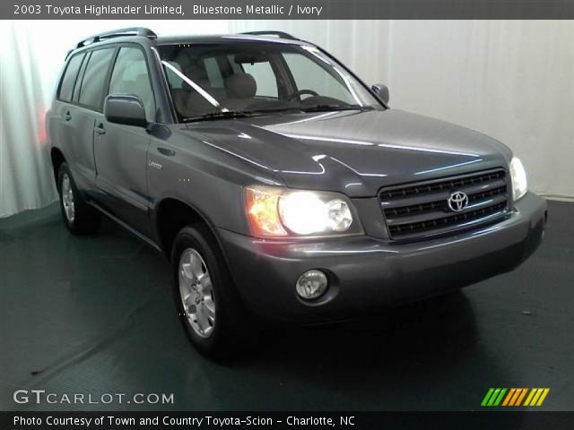 2003 Toyota Highlander Limited in Bluestone Metallic
