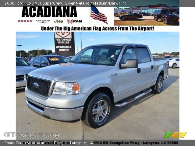 2008 Ford F150 XLT SuperCrew in Silver Metallic