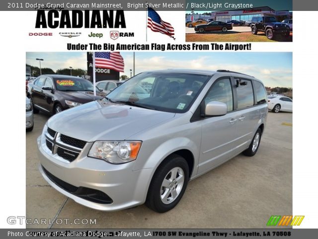 2011 Dodge Grand Caravan Mainstreet in Bright Silver Metallic