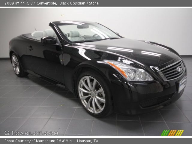 2009 Infiniti G 37 Convertible in Black Obsidian