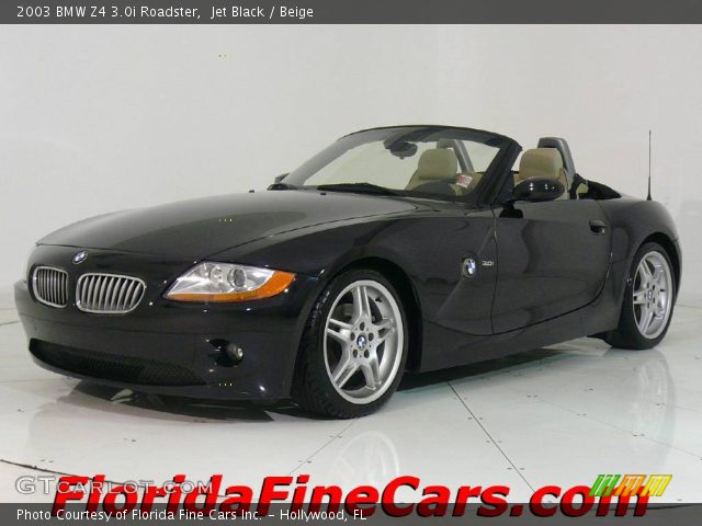 2003 BMW Z4 3.0i Roadster in Jet Black