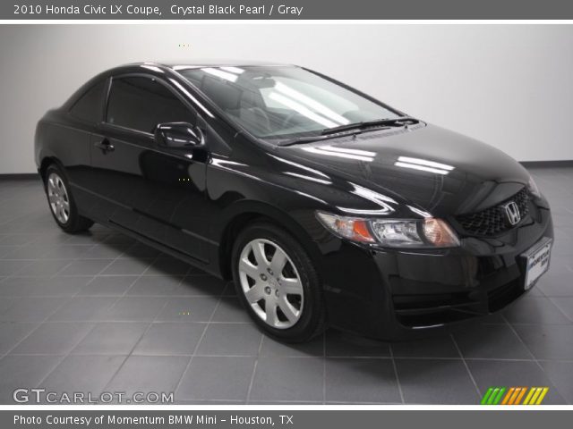 2010 Honda Civic LX Coupe in Crystal Black Pearl