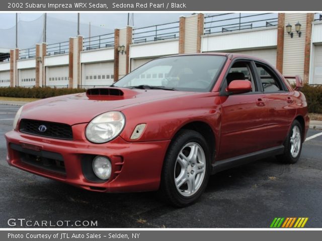 2002 Subaru Impreza WRX Sedan in Sedona Red Pearl