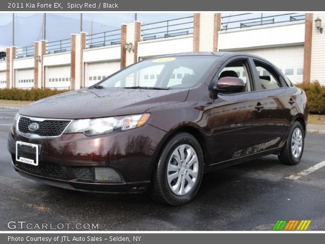 2011 Kia Forte EX in Spicy Red