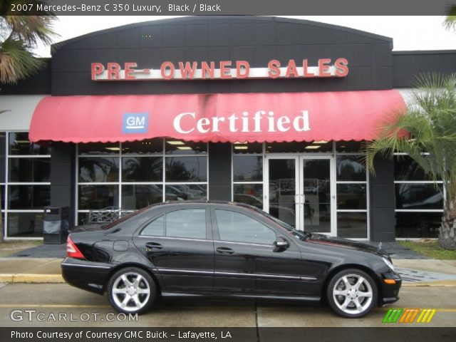 2007 Mercedes-Benz C 350 Luxury in Black