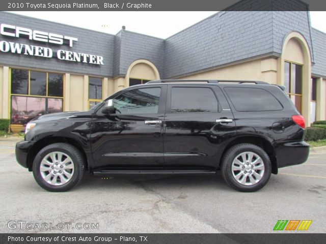 2010 Toyota Sequoia Platinum in Black