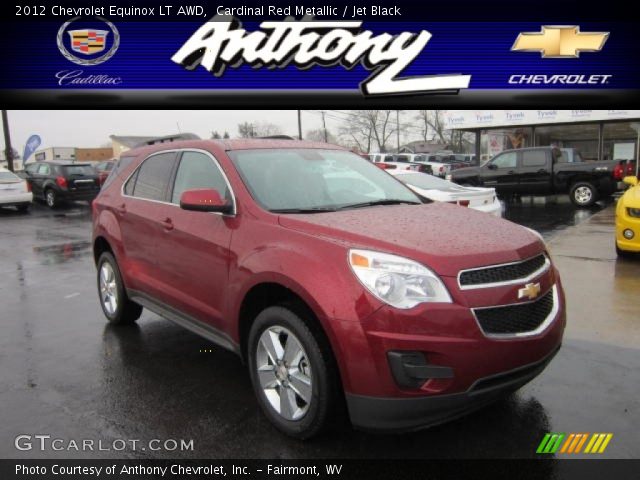 2012 Chevrolet Equinox LT AWD in Cardinal Red Metallic