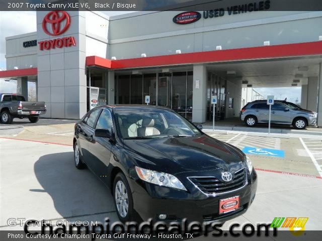 2007 Toyota Camry XLE V6 in Black