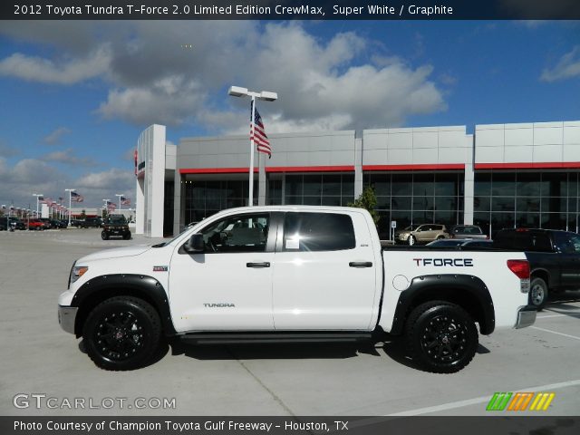 2012 Toyota Tundra T-Force 2.0 Limited Edition CrewMax in Super White