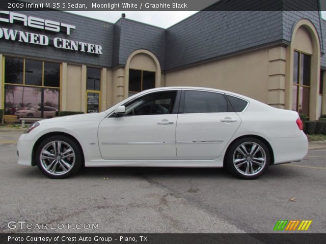 2009 Infiniti M 35 S Sedan in Moonlight White