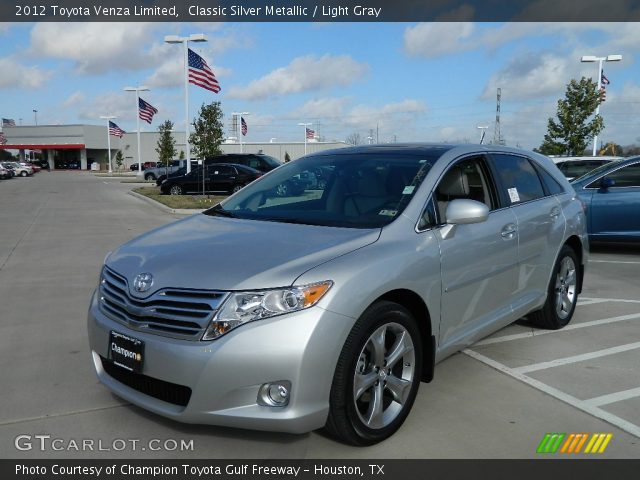 2012 Toyota Venza Limited in Classic Silver Metallic