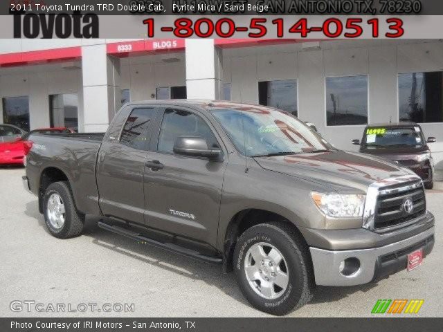 2011 Toyota Tundra TRD Double Cab in Pyrite Mica