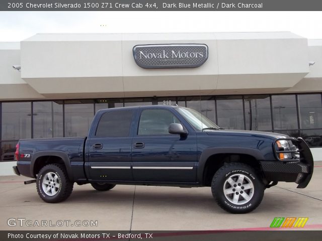 2005 Chevrolet Silverado 1500 Z71 Crew Cab 4x4 in Dark Blue Metallic