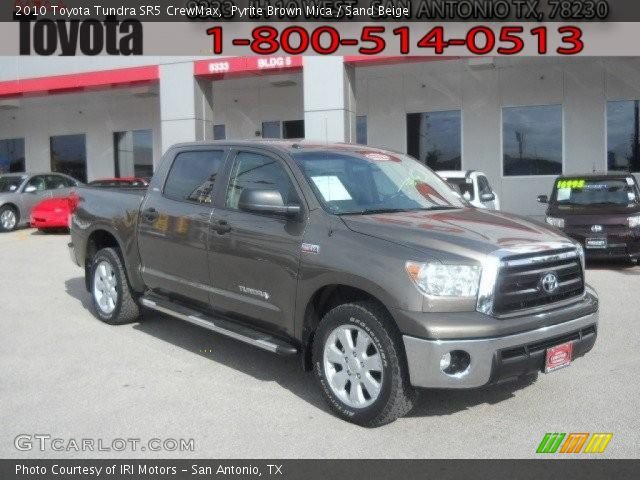 2010 Toyota Tundra SR5 CrewMax in Pyrite Brown Mica
