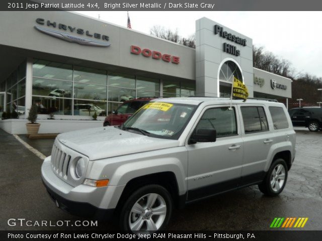2011 Jeep Patriot Latitude 4x4 in Bright Silver Metallic