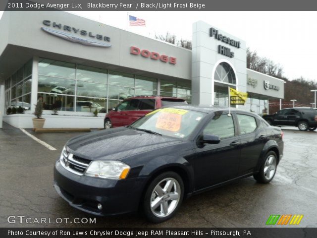 2011 Dodge Avenger Lux in Blackberry Pearl